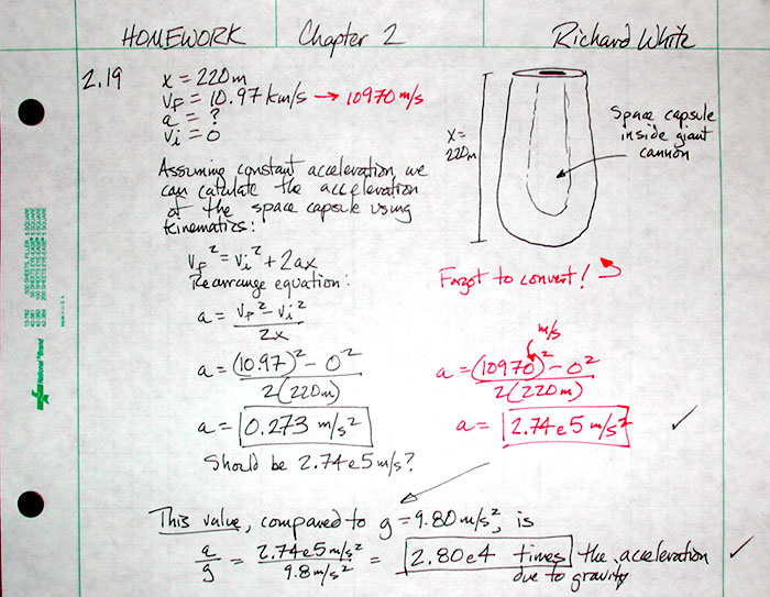 AP Physics 1] Need some help for this worksheet, got the answers but they  don't seem right at all. : r/HomeworkHelp